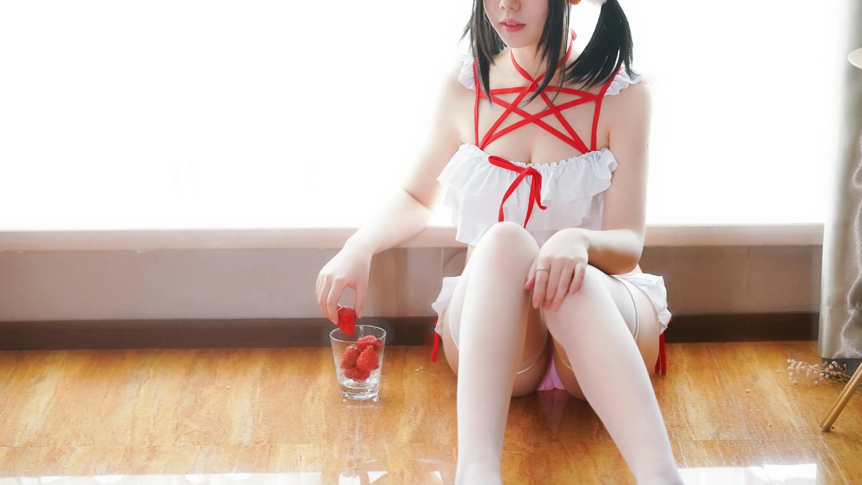 洛可ss – NO.02 粉色泳衣 [33P]插图6